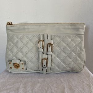 Marc Jacobs Quilted Leather Material Girl Clutch